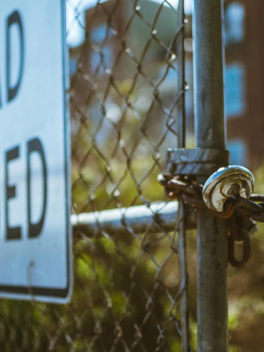 Kein Durchkommen …